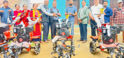 कृषकलाई मिनिटिलर प्रदान