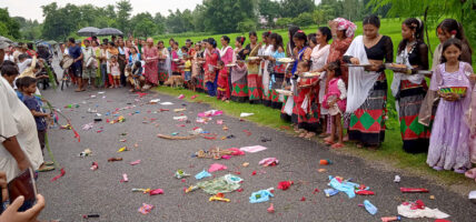 गुरही पर्वमा मनाउँदै थारु समुदाय