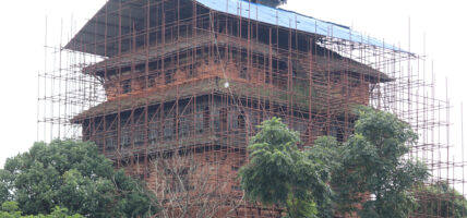 साततले दरबार पुनर्निर्माण सुरु