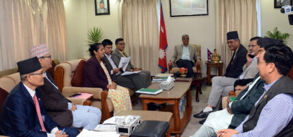 सङ्क्रमणकालीन न्याय सम्बन्धी गठित संयन्त्रको बैठक